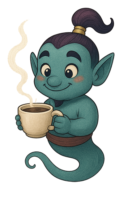Helpful Djinn help desk logo
